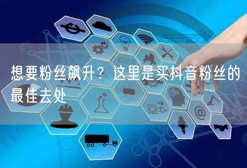 想要粉丝飙升？这里是买抖音粉丝的最佳去处