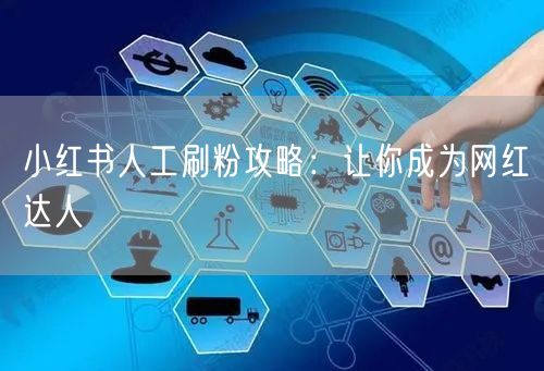 小红书人工刷粉攻略：让你成为网红达人