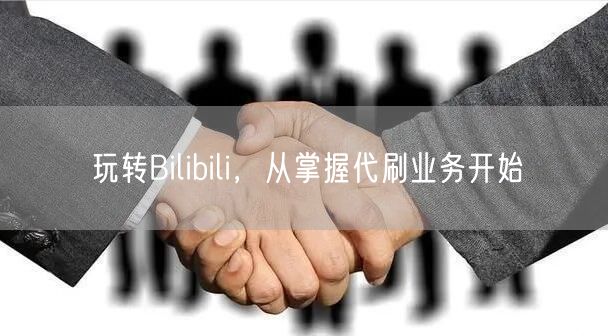 玩转Bilibili，从掌握代刷业务开始