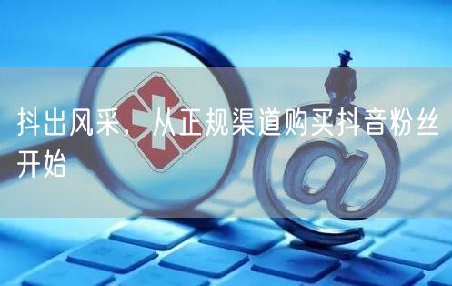 抖出风采，从正规渠道购买抖音粉丝开始