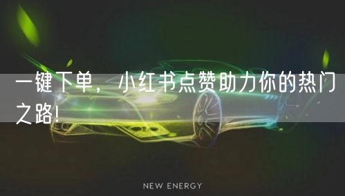 一键下单，小红书点赞助力你的热门之路!