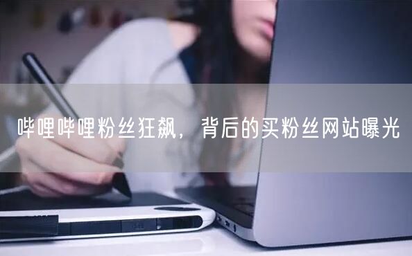 哔哩哔哩粉丝狂飙，背后的买粉丝网站曝光