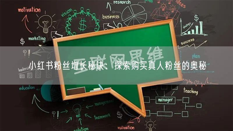 小红书粉丝增长秘诀：探索购买真人粉丝的奥秘