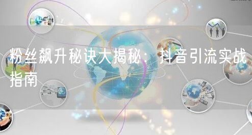 粉丝飙升秘诀大揭秘：抖音引流实战指南