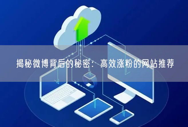 揭秘微博背后的秘密：高效涨粉的网站推荐