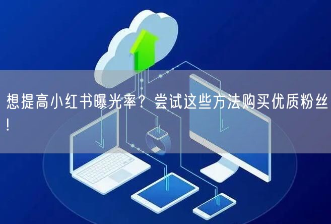 想提高小红书曝光率？尝试这些方法购买优质粉丝!