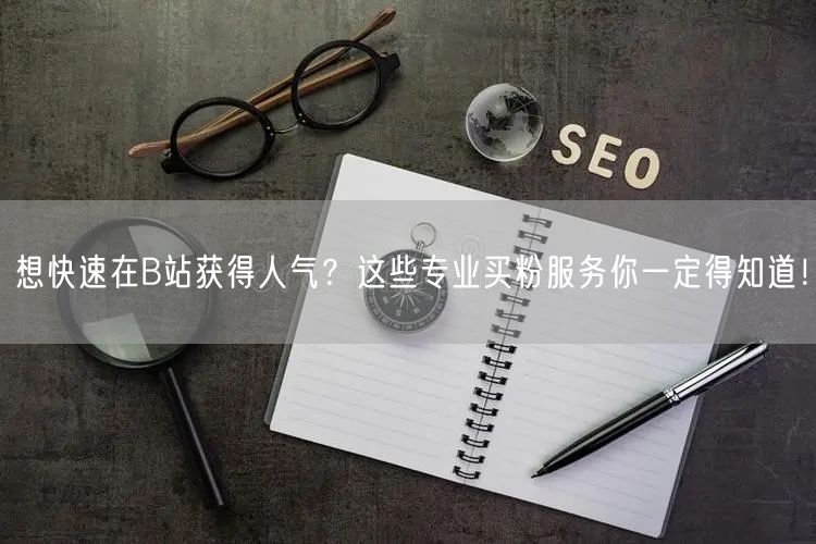 想快速在B站获得人气？这些专业买粉服务你一定得知道！