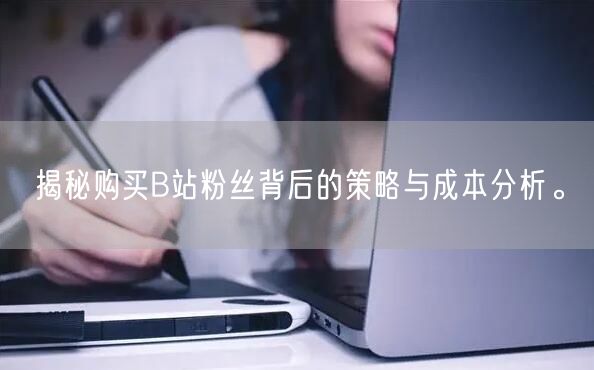 揭秘购买B站粉丝背后的策略与成本分析。