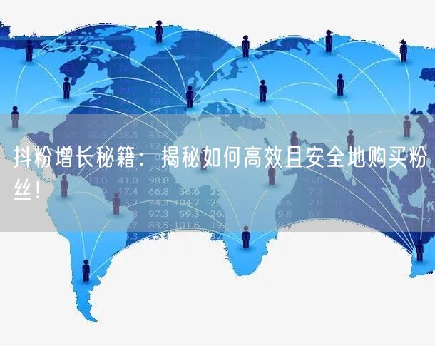 抖粉增长秘籍：揭秘如何高效且安全地购买粉丝！