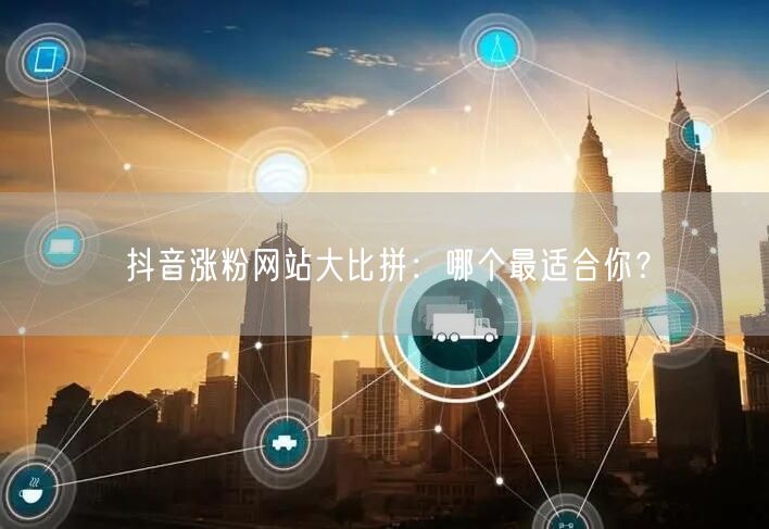抖音涨粉网站大比拼：哪个最适合你？